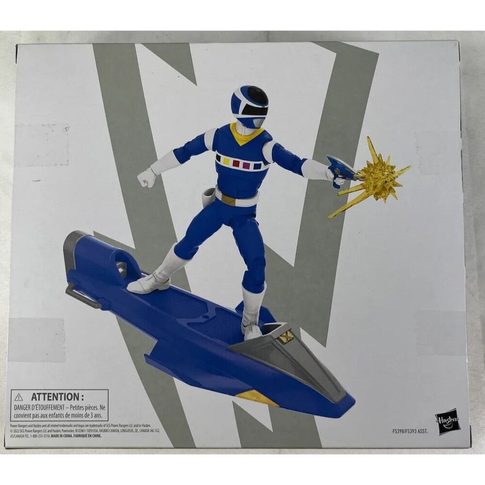 Power Rangers Lightning Collection In Space Blue Ranger & Galaxy Glider Figure - Picture 5 of 5